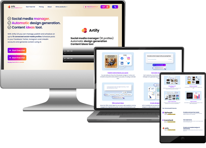 Artify.co Preview
